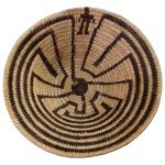 Tohono O'odham 'Man in Maze' Basket
