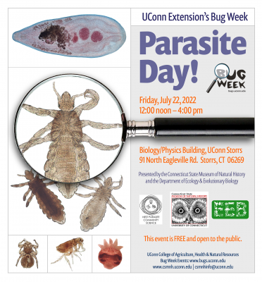 Graphic illustration for Parasite Day