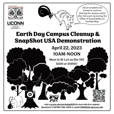 Flyer for the CSMNH Earth Day Hike and Trail Cleanup